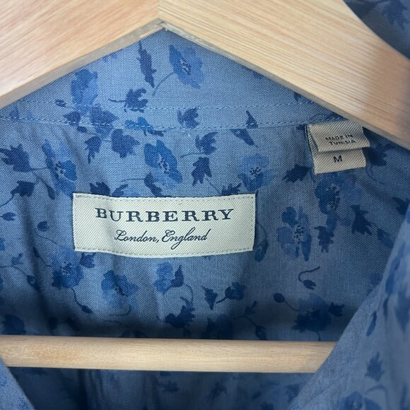 Burberry Button Down Floral Shirt - Picture 4 of 8